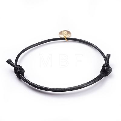 Cord Bracelets BJEW-JB04519-01-1