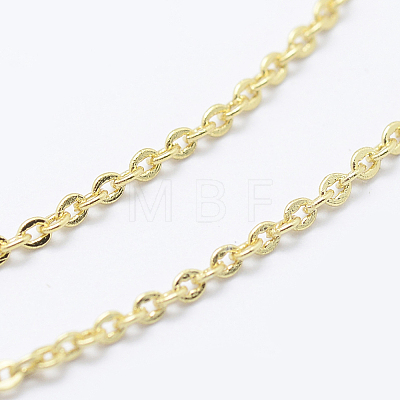 Brass Cable Chains CHC-K004-02G-1