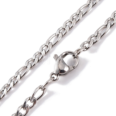 Non-Tarnish 304 Stainless Steel Necklaces NJEW-Q338-14P-1