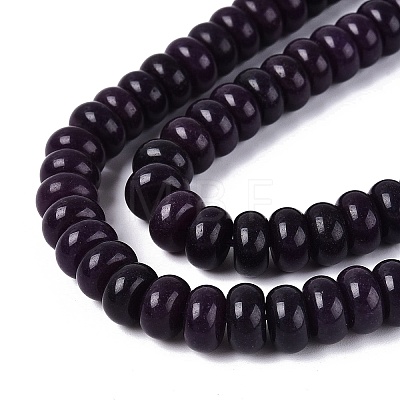 Natural White Jade Beads Strands G-Q613-01F-22-1