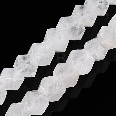 Natural Quartz Crystal Beads Strands G-T138-43-1