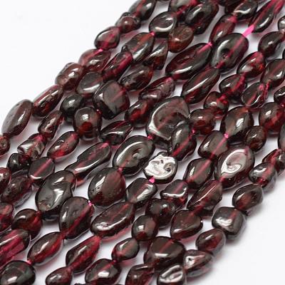 Natural Garnet Beads Strands G-F521-36-1