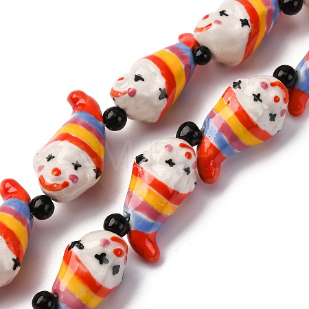 Handmade Porcelain Beads PORC-G006-17-01-1
