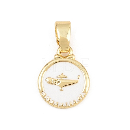 Brass Charms KK-E798-01M-G-1