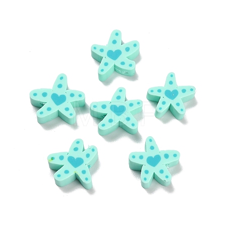 Handmade Polymer Clay Beads CLAY-I013-03-1