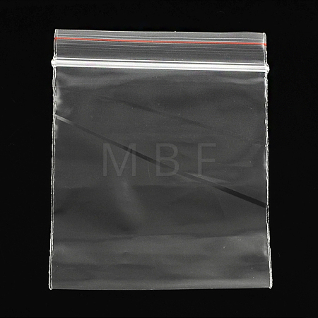 Plastic Resealable Packaging Bags OPP-Q002-12x17cm-1