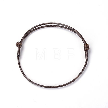 Korean Waxed Polyester Cord Bracelet Making AJEW-JB00011-01-1