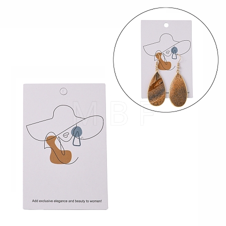 Cardboard Jewelry Display Cards X-CDIS-H002-01A-02-1