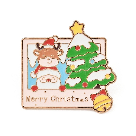 Christmas Enamel Pins LS-JEWB-F041-01F-1