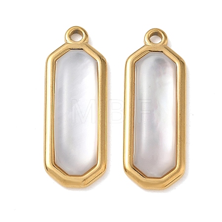 Natural Freshwater Shell Pendants SH-CBA11D7-32A-G-1