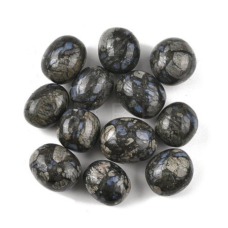 Natural Glaucophane Beads G-G348-01B-43-1