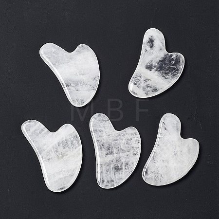 Natural Quartz Crystal Gua Sha Boards G-S336-57K-1