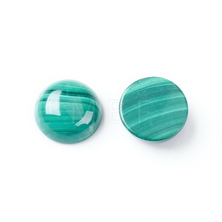 Natural Malachite Cabochons G-E557-06D-1