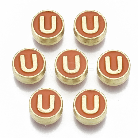 Alloy Enamel Beads X-ENAM-S122-028U-NR-1