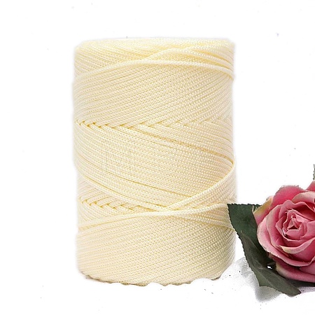 Super Bulky Polycotton Chinlon Cloth Yarn PW-WG61A55-01-1