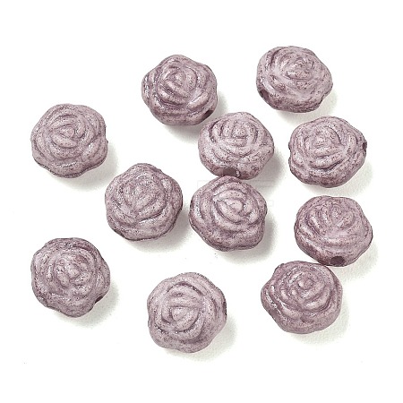 Vintage Handmade Porcelain Beads PR-CBA4F13-E01-1