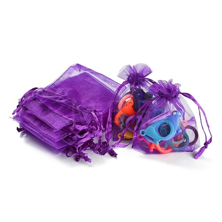 Organza Gift Bags with Drawstring OP-R016-7x9cm-20-1