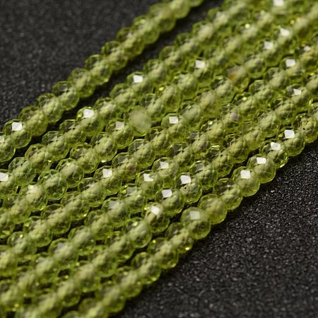 Natural Peridot Beads Strands G-F460-05-1