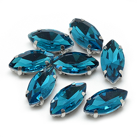 Sew on Rhinestone RGLA-T034-5x10mm-15-1