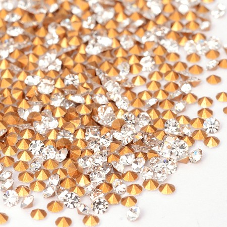 Back Plated AAA Diamond Glass Pointed Rhinestone RGLA-SS8-001AAA-1