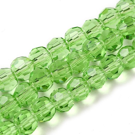 Transparent Glass Beads EGLA-A035-T6mm-D09-1