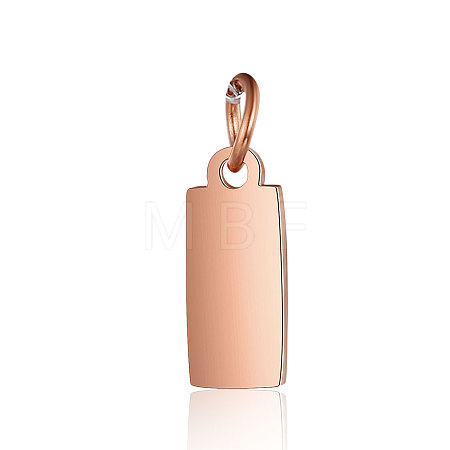 Ion Plating(IP) 304 Stainless Steel Pendants STAS-I311-31A-RG-1