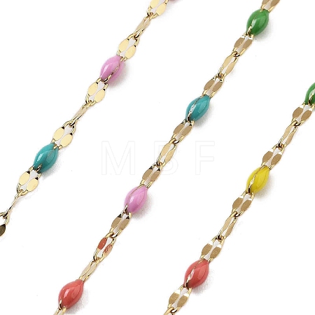 Ion Plating(IP) 304 Stainless Steel Dapped Chains CHS-K018-18G-02-1