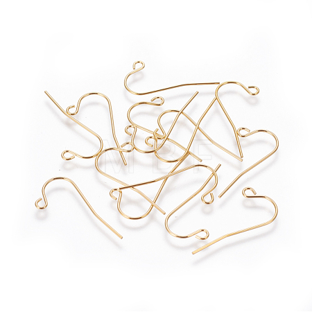 304 Stainless Steel Earring Hooks STAS-G191-12G-1