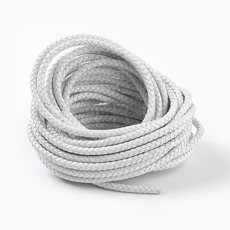 Braided Leather Cord with Core WL-F009-B09-6mm-1
