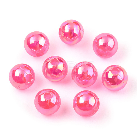 Transparent Acrylic Beads MACR-T046-01E-16-1
