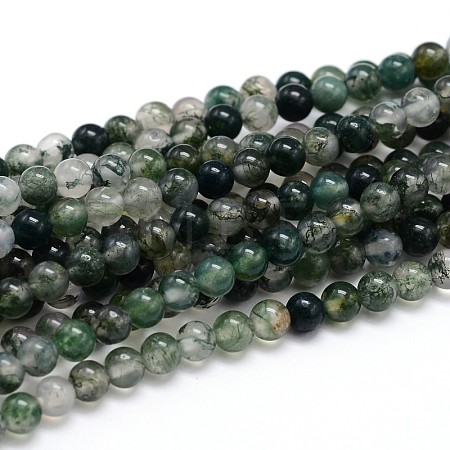 Natural Gemstone Round Bead Strands X-G-J303-07-10mm-1