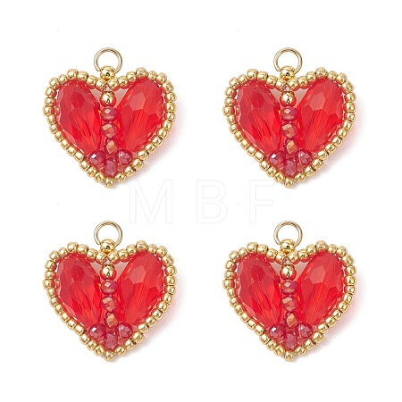 Glass Pendants PALLOY-MZ01196-1