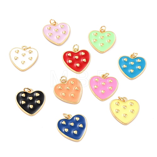 Real 18K Gold Plated Brass Pendants KK-L206-012G-1