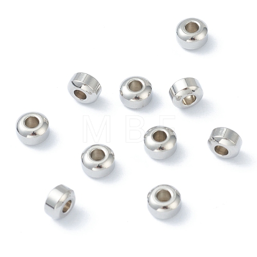 Non-Tarnish 202 Stainless Steel Spacer Beads STAS-H152-04P-1