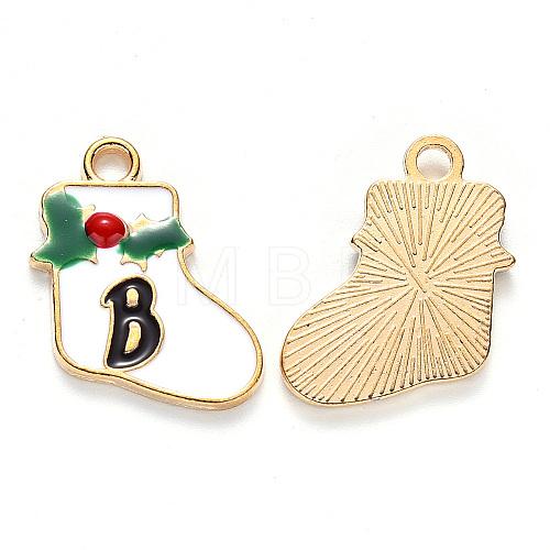 Alloy Enamel Pendants ENAM-S121-110-1