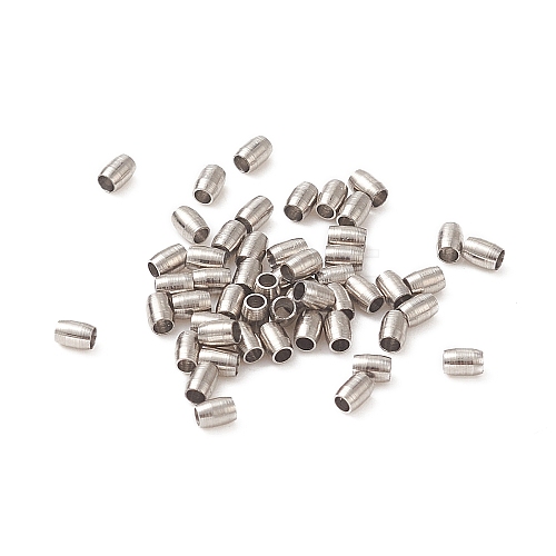 304 Stainless Steel Spacer Beads STAS-R065-80G-01B-1