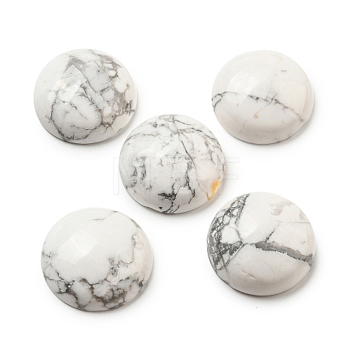 Natural Howlite Cabochons G-C115-02A-12-1