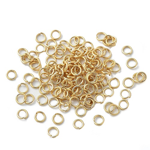 304 Stainless Steel Jump Rings STAS-E113-18G-1