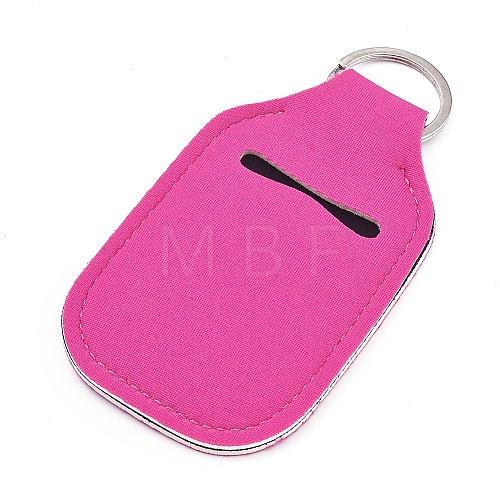 Hand Sanitizer Keychain Holder DIY-WH0171-04G-1