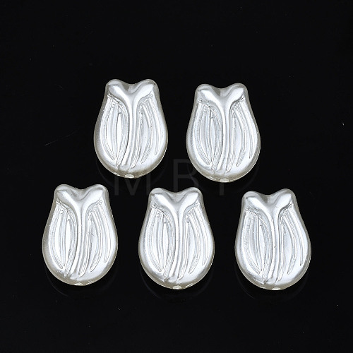 ABS Plastic Imitation Pearl Beads OACR-N008-138-1