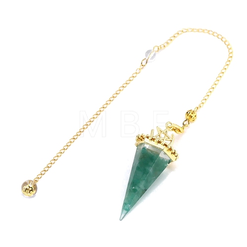 Resin Pointed Dowsing Pendulums PW-WGD4C0F-20-1