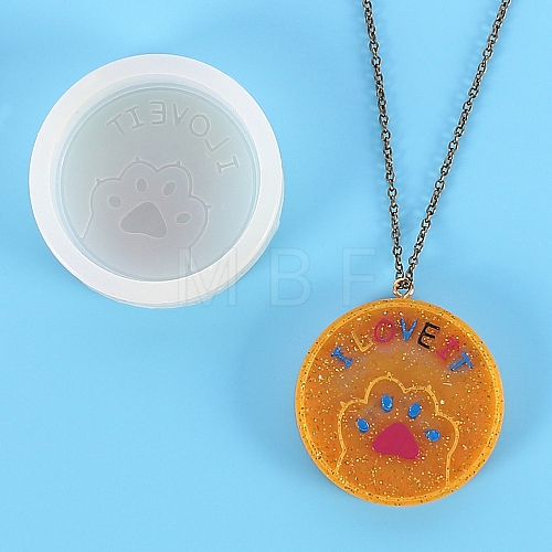 Food Grade DIY Silicone Pendant Molds PW-WG55720-09-1