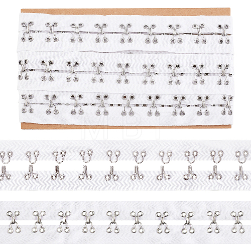 Cotton Hook and Eye Tape DIY-WH0308-119B-1