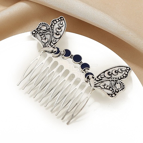 Alloy Hair Combs PW-WG78D24-02-1