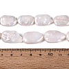Natural Baroque Pearl Keshi Pearl Beads Strands PEAR-S020-D16-5