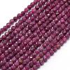 Natural Ruby/Red Corundum Beads Strands G-E411-14-2.5mm-1