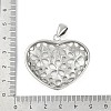 304 Stainless Steel Pendants STAS-F310-12P-3