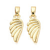 Brass Pendants KK-T073-61G-1