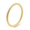 304 Stainless Steel Twisted Ring Bangles for Women BJEW-Z064-02G-1