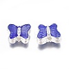 Silver Color Plated Alloy Enamel Beads ENAM-L024-I01-S-2